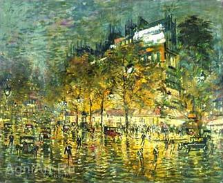 Konstantin Korovin Korovin Paris oil painting image